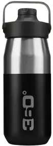 Термобутылка 360° Degrees Vacuum Insulated Stainless Steel Bottle with Sip Cap. 550 ml. Black