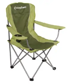 Крісло KingCamp Arms Chair in Steel. Green