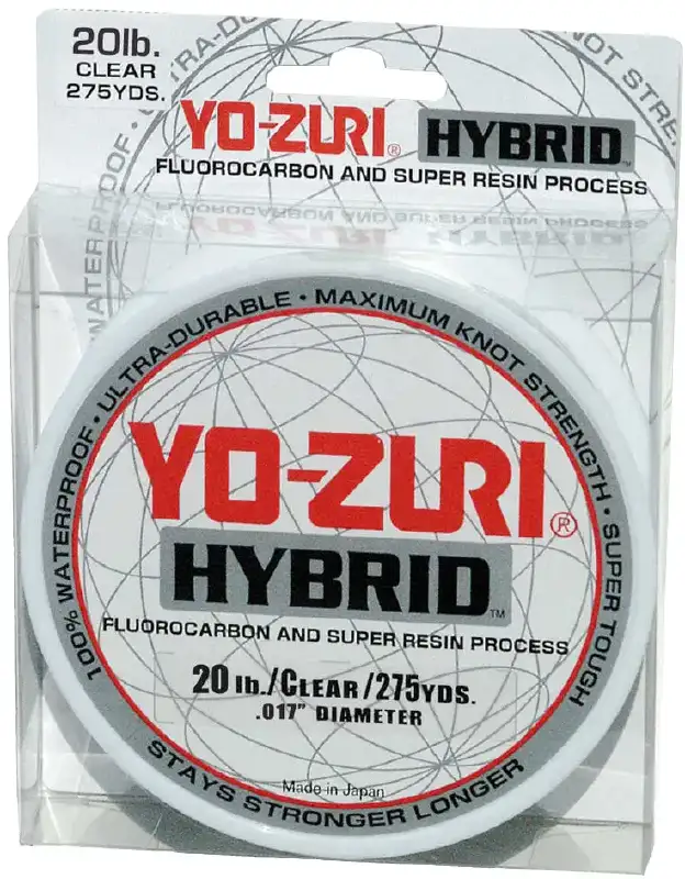 Леска YO-Zuri Hybrid 275YD Clear 252m (прозрач.) 0.405mm 15b