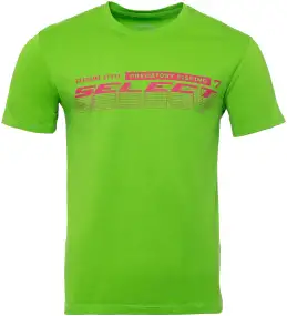 Футболка Select T-Shirt Graded Logo Lime Global Lime
