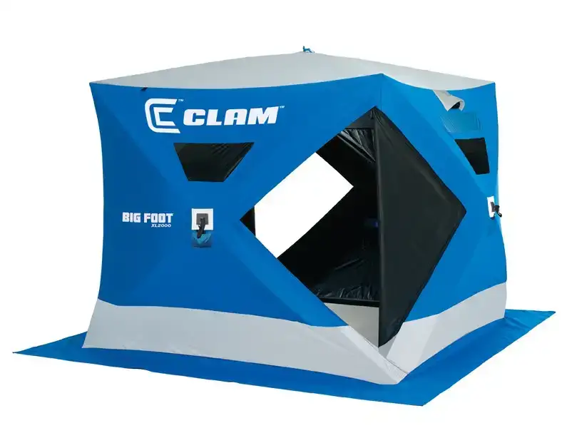 Намет Clam Big Foot XL2000 для зимової риболовлі ц:синій/білий