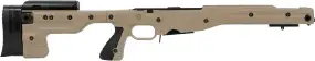 Ложа AI AICS AT M700 1.5 для Remington 700 SA. Фиксированный приклад. Pale Brown
