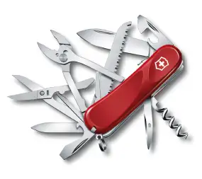 Нож VICTORINOX 2.3953.SE Delemont Evolution S52 ц: красный