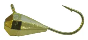 Мормышка вольфрамовая Shark Граненая капля 0,98г диам. 5.0*9.0 крючок D12 ц:золото