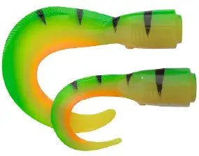 Хвост запасной Savage Gear LB 3D Hard Eel Tails 17cm 2pcs 04-FireTiger