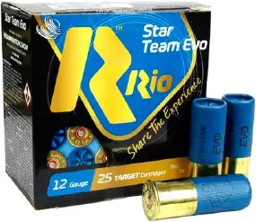 Патрон RIO Star Team EVO 24 кал. 12/70 дробь №7.5 (2,4 мм) навеска 24 г