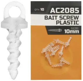 Винт для бойлов Orange AC2085 Bait Screws Plastic 10mm (10шт/уп)