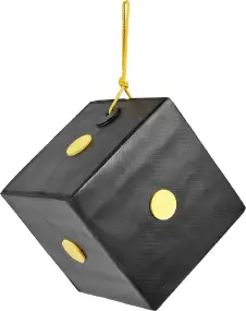 Мішень для стрільби Yate Cube Polimix 2. 30x30x30 см. 40 lbs Black