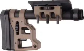 Приклад MDT Skeleton Carbine Stock 10.75’’. Материал - алюминий. Цвет - песочный