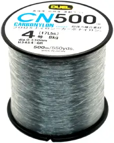 Леска Duel CN500 Carbonylon 500m (Gray) #2/0.235mm 9lb/4kg