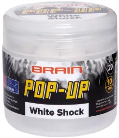 Бойлы Brain Pop-Up F1 White Shock (белый шоколад) 10mm 20g