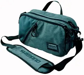 Сумка Shimano Shoulder Bag Small 10х29х17см ц:мелланж