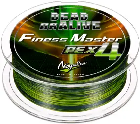 Шнур Varivas Nogales Dead or Alive Finesse Master PE X4 150m (зеленый-салатовый) #0.6/0.128mm 10lb/4.53kg