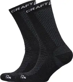 Шкарпетки Craft Warm Mid 2-Pack Sock Black