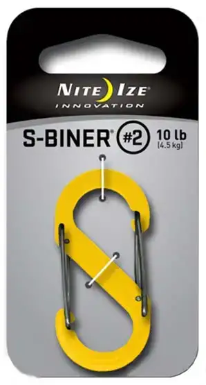 Карабин Nite Ize NI790 Plastic S-Biner Size 2 Yellow