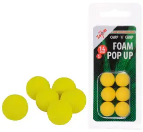 Искусственная насадка CarpZoom Foam Pop Up 10мм EVA (желтый)