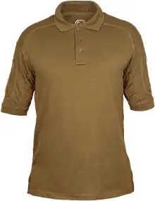 Теніска поло Defcon 5 Tactical Polo Short Sleeves with Pocket Coyote brown
