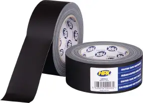 Клейкая лента HPX Gaffer Tape 48мм 25м Черная матовая