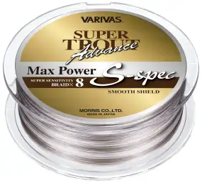 Шнур Varivas Super Trout Advance Max Power PE S-spec 200m (золотистый-белый) #0.6