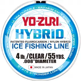 Леска YO-Zuri Hybrid Ice 50m 0.127mm 1lb