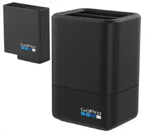 Зарядное устройство GoPro Dual Battery Charger + Battery (H5+BC) ц:black