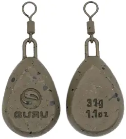 Грузило Guru Flat Pear Bomb 1.5oz/43g (2 шт/уп)