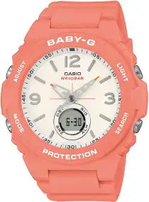 Часы Casio BGA-260-4AER Baby-G. Оранжевый