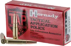 Патрон Hornady Law Enforcement кал. 300 Whisper/Blackout куля Sub-X TAP маса 190 гр (12.3 г) дозвук