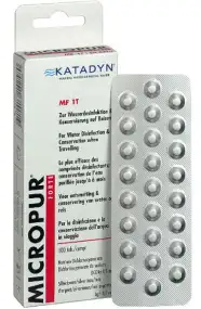 Таблетки для очищення води Katadyn Micropur Forte MF1/50T (2 x 25 шт)