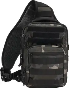 Сумка Brandit-Wear US Cooper sling medium. 8L. Dark camo