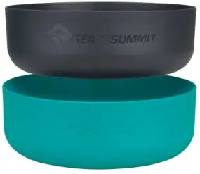 Набор посуды Sea To Summit DeltaLight Bowl Set Pacific. L. Blue/Charcoal