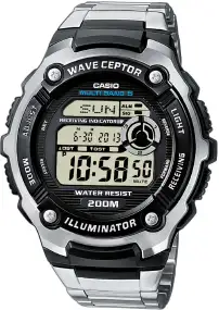 Годинник Casio WV-200RD-1AEF. Сріблястий