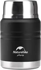 Харчовий термоконтейнер Naturehike Stew Beaker NH20SJ041 0.5L Black