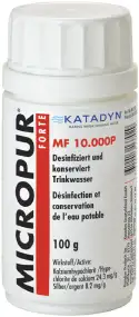 Порошок для дезінфекції води Katadyn Micropur Forte MF 10.000P 100г