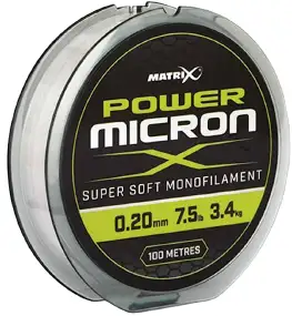 Леска Matrix Power Micron X 100m 0.14mm 4.5lb/2.0kg
