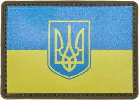 Патч МИД Флаг. Сине-желтый