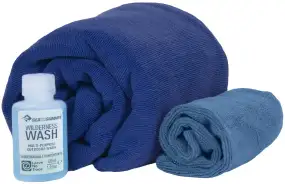 Рушник Sea To Summit Tek Towel Wash Kit M к:cobalt blue