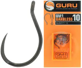 Крючок Guru QM1 Barbless Hook (10 шт/уп)