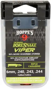Протяжка Hoppe`s Bore Snake Viper для кал .240-.244 c бронзовыми ершами