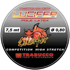 Штекерная резина Trabucco Lucifer Pole Latex 7.5m 0.9mm