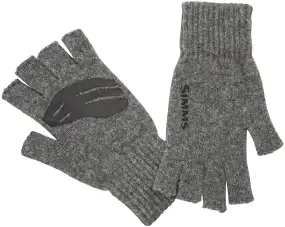 Перчатки Simms Wool Half Finger Glove L/XL Steel