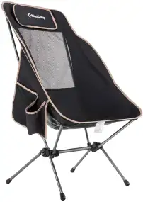 Крісло KingCamp High-Backed Folding Chair. Black