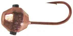 Мормишка вольфрамова Shark Багатогранна дробинка 0.27g 3.0mm гачок D18 к:мідь