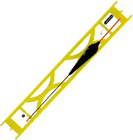 Оснастка поплавочная CarpZoom Pole Rig 3 Float 2.0g line 8m 0.16mm Hook №14
