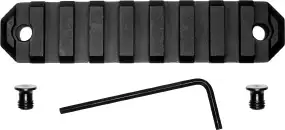 Планка GrovTec для KeyMod на 9 слотів. Weaver/Picatinny