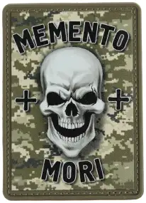 Патч МИД Memento mori. Camo
