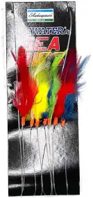 Оснащення морська Shakespeare Rigs & Feathers II Mackerel Feather Coloured