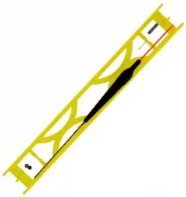 Оснастка поплавочная CarpZoom Pole Rig 1 Float 1.5g line 8m 0.16mm Hook №14