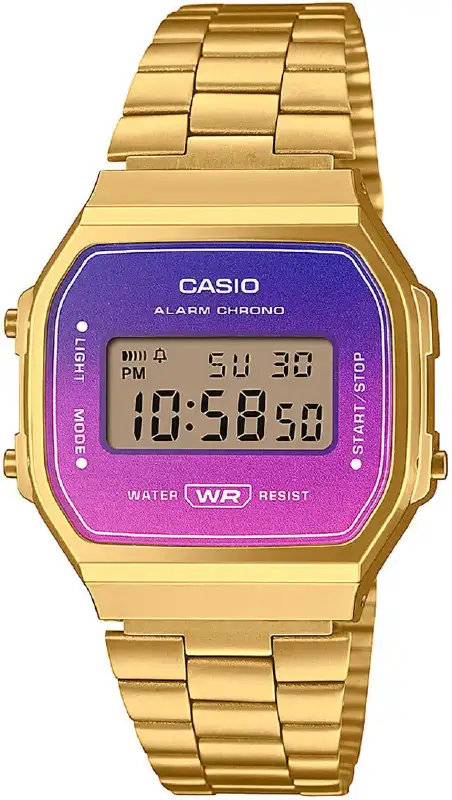 Годинник Casio A168WERG-2AEF. Золотистий