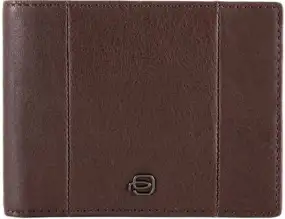 Кошелек Piquadro Brief Men’s wallet with coin case and credit card slots Brown